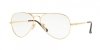 OKULARY KOREKCYJNE RAY-BAN® AVIATOR RX 6489 2500 55 ROZMIAR M